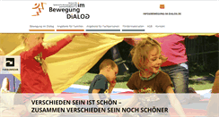 Desktop Screenshot of bewegung-im-dialog.de